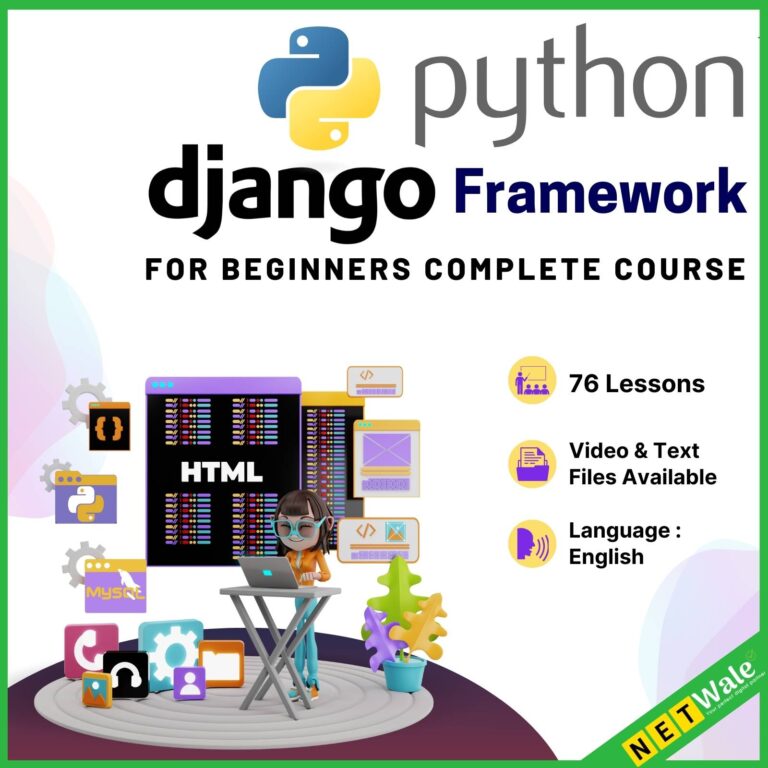 Python And Django Framework For Beginners Complete Course Netwale