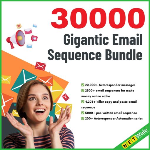 30 000 Gigantic Email Sequence Bundle Netwale com