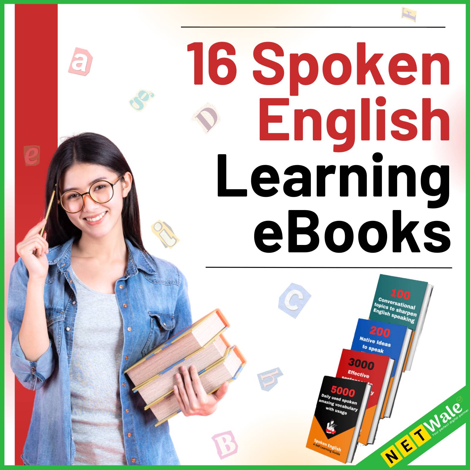 16 Spoken English Learning EBooks Netwale