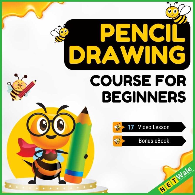 Pencil Drawing Course For Beginners - Netwale.com