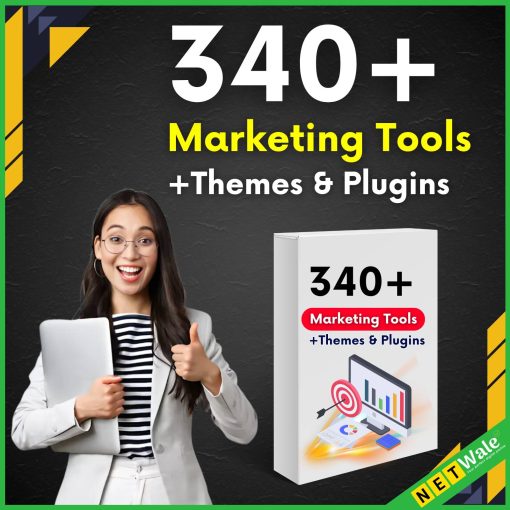 340 + Marketing Tools +Themes & Plugins