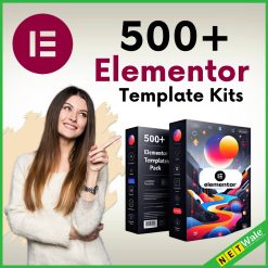 500+ Elementor Template Kits