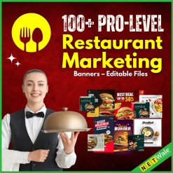 100+ Pro-Level Restaurant Marketing Banners – Editable Files