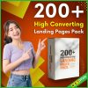 200+ High Converting Landing Pages Pack