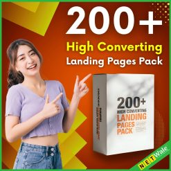 200+ High Converting Landing Pages Pack