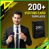 200 + Visiting Card Templates bundle