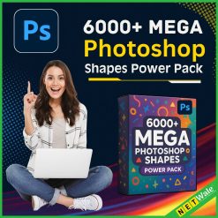 6000+ Mega Photoshop Shapes Power Pack