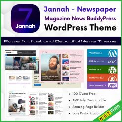Jannah - Newspaper Magazine News BuddyPress WordPress Theme