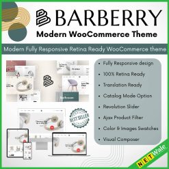 Barberry - Modern WooCommerce Theme