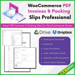 WooCommerce PDF Invoices and Packing Slips Professional