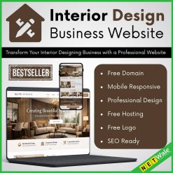 Interior Design Business Website