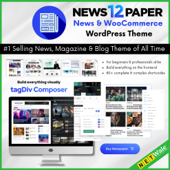 Newspaper - News & WooCommerce WordPress Theme