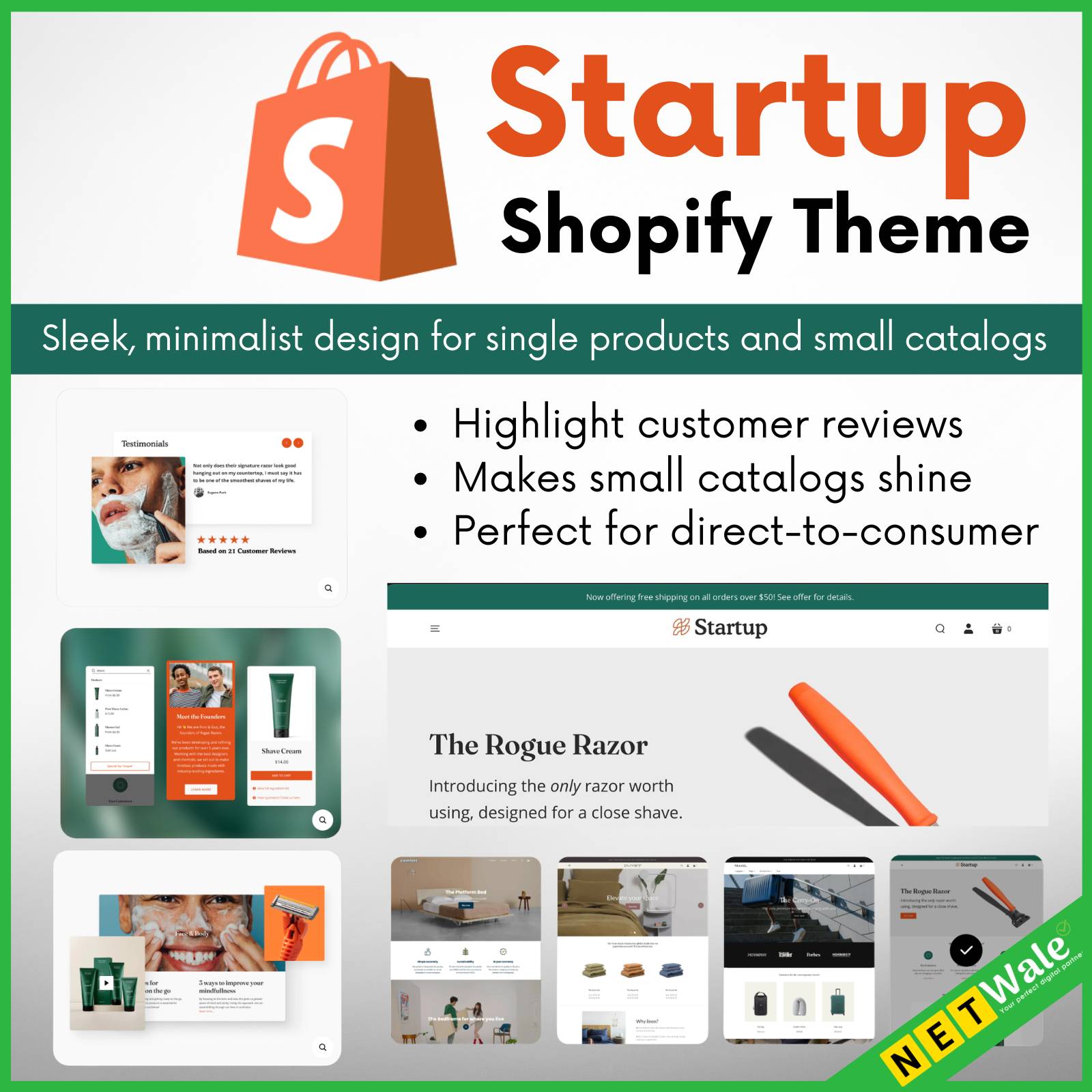 Startup Shopify Theme