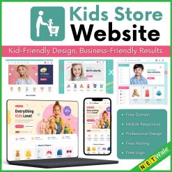 Kids Store Website