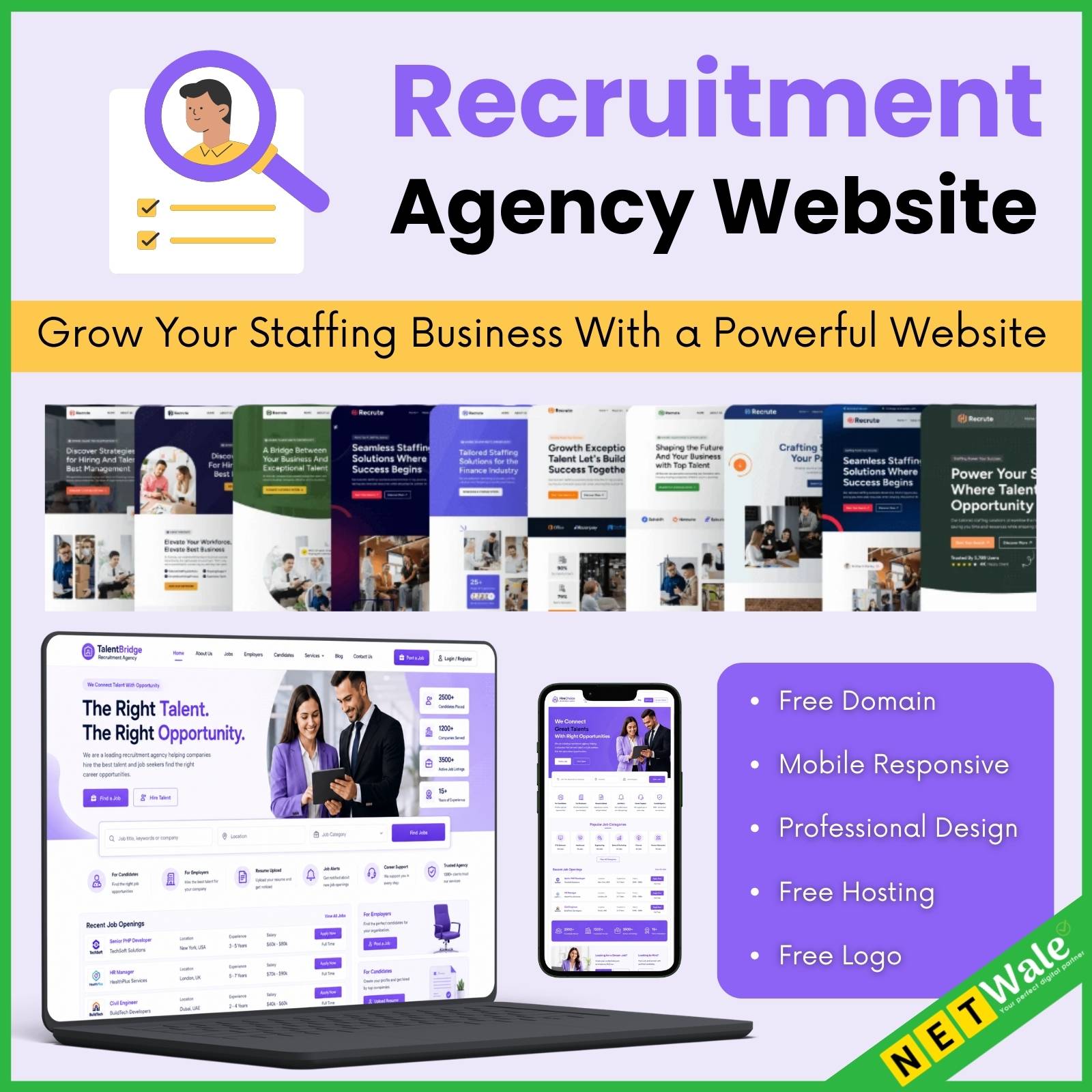 Recruitment Agency Website