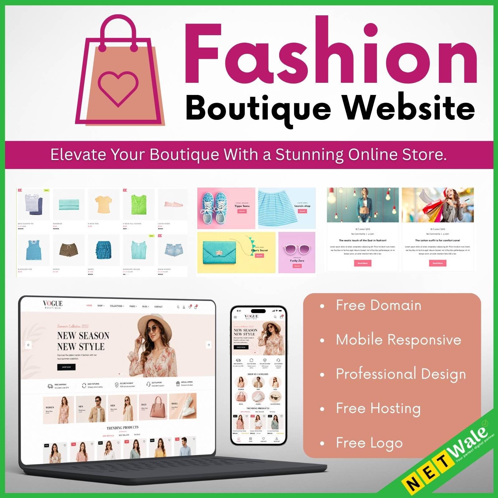 Fashion Boutique Website